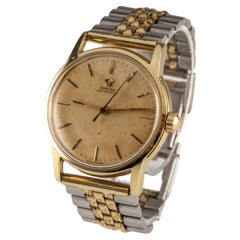Omega Men's Two-Tone Vintage Automatic Watch Mov 471 Link Band 1954
