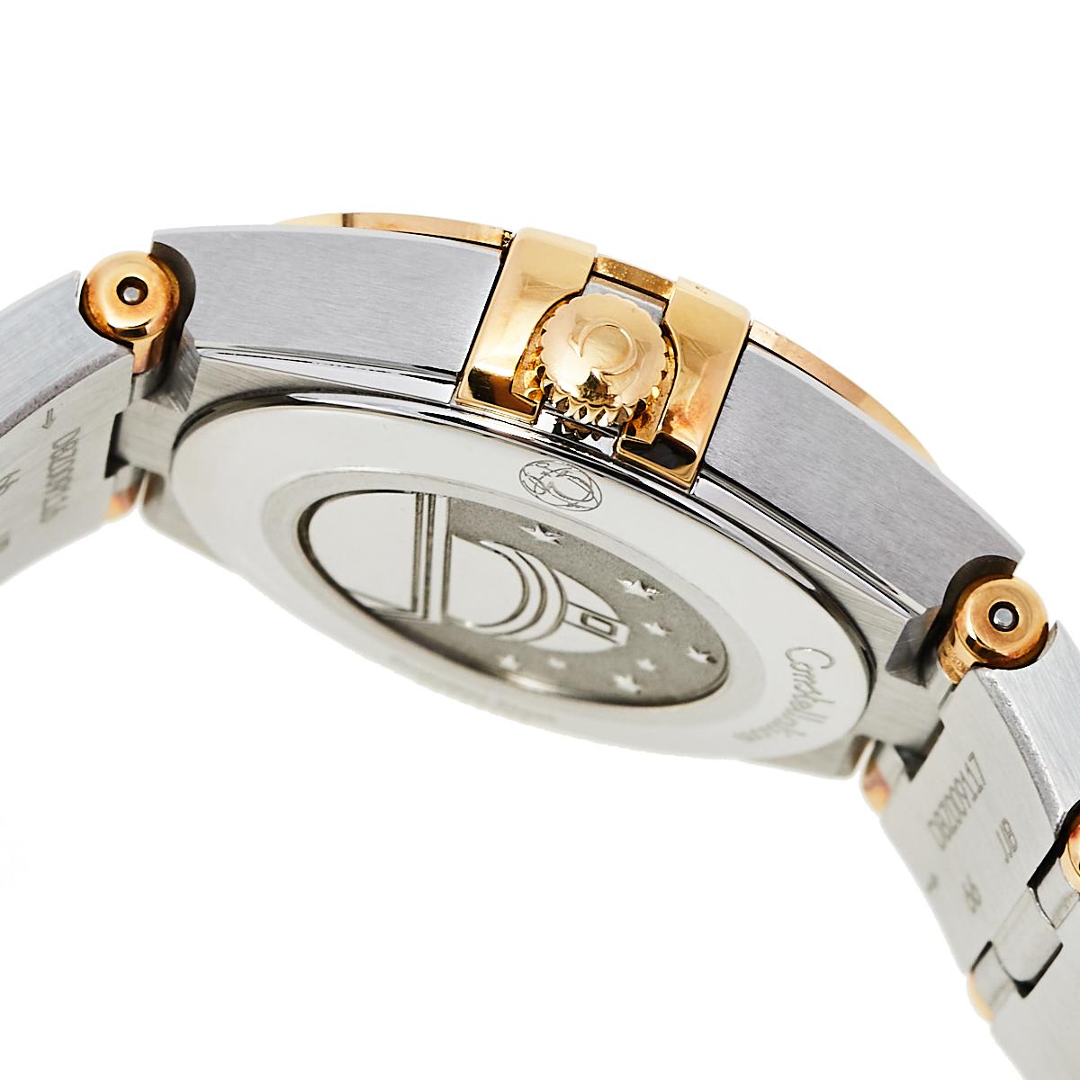 Omega MOP 18K Diamond Constellation 131.20.25.60.55.002 Women's Wristwatch 25 mm 3
