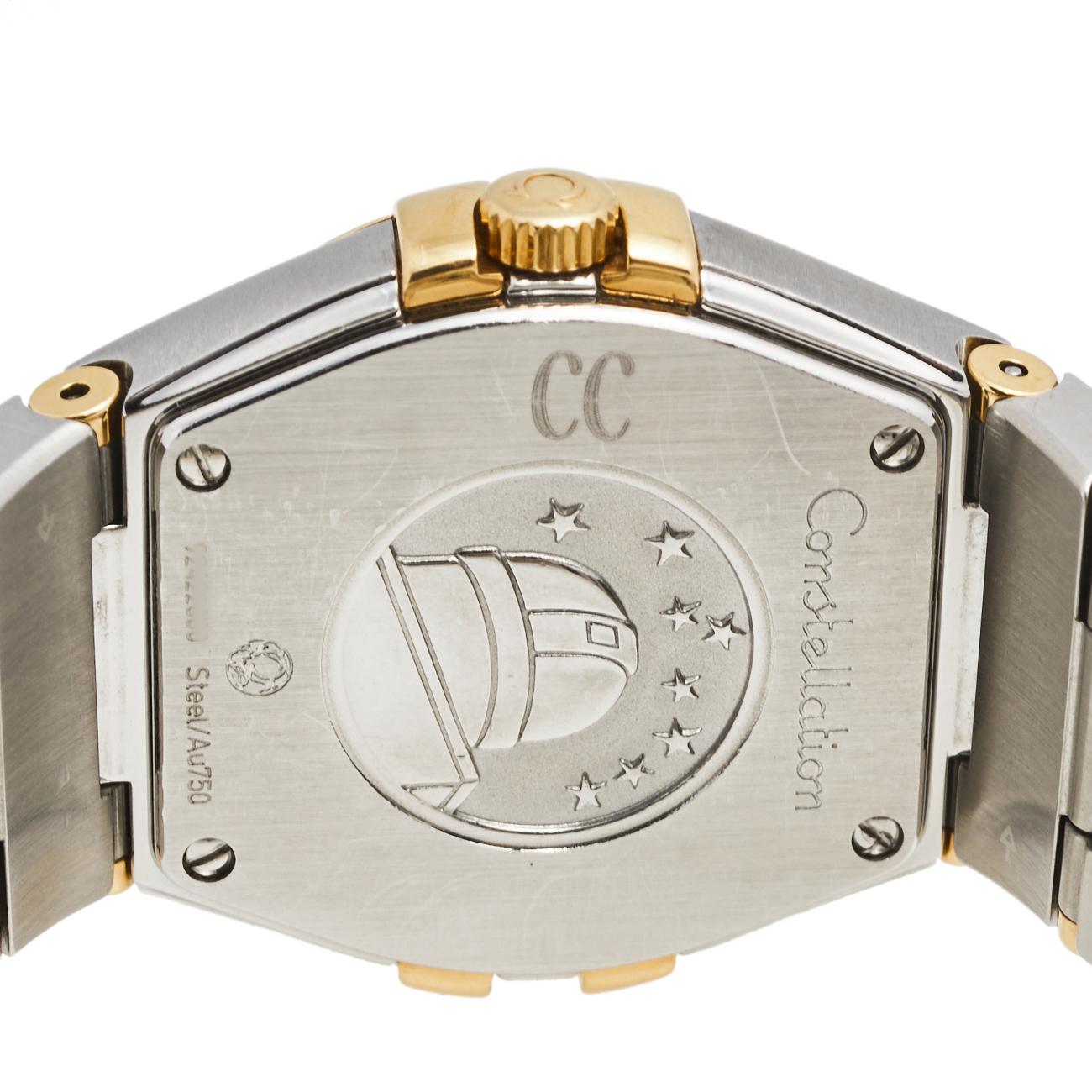 omega constellation mother of pearl ladies watch price