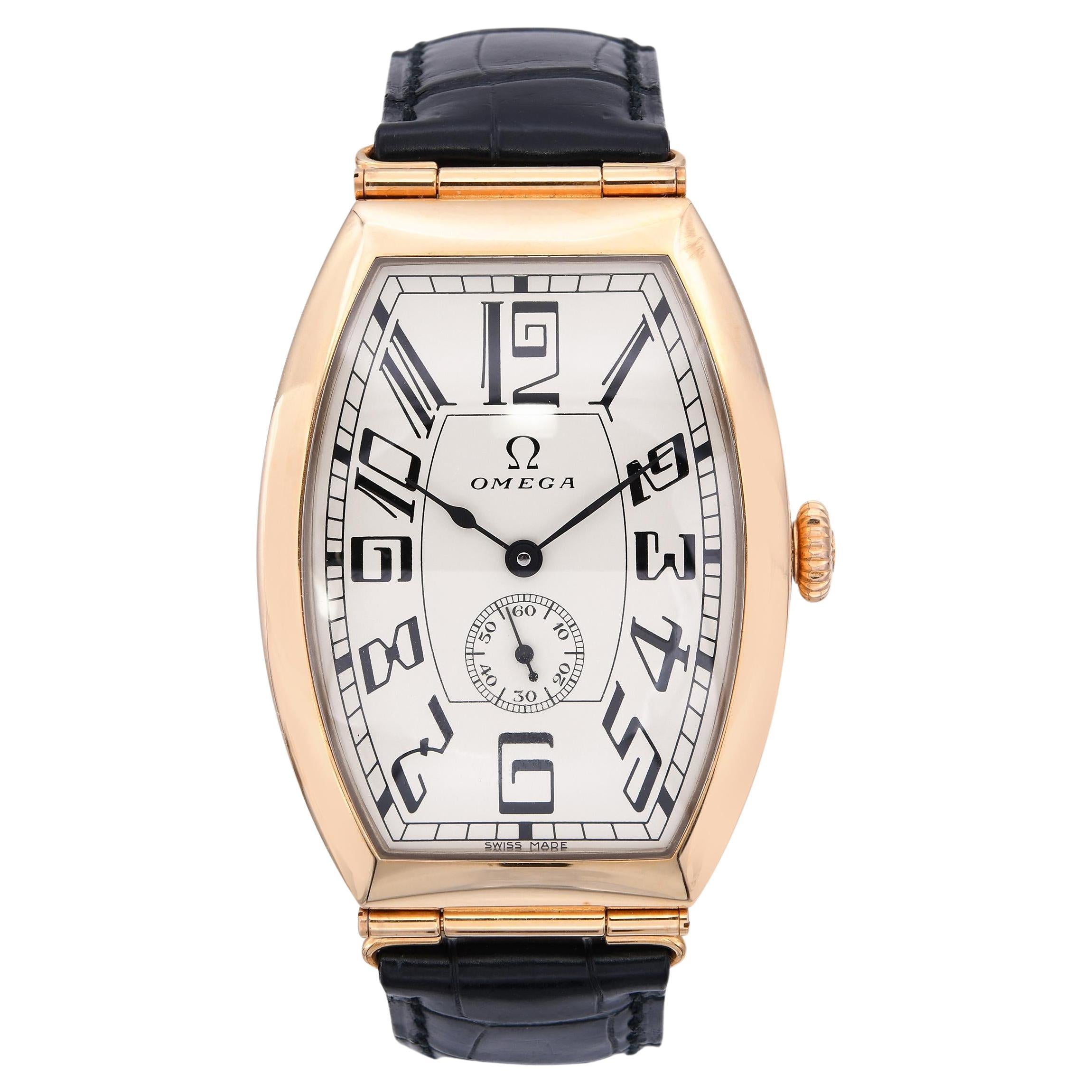 Omega Museum Collection 18k Rose Gold Automatic Men's Watch Ref. 5703.30.01
