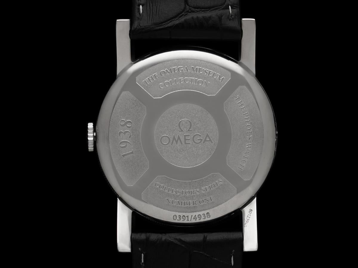 Omega Museum Collection 1938 Pilot's Watch Collector's Series 5700.50.07 - SS in vendita 2