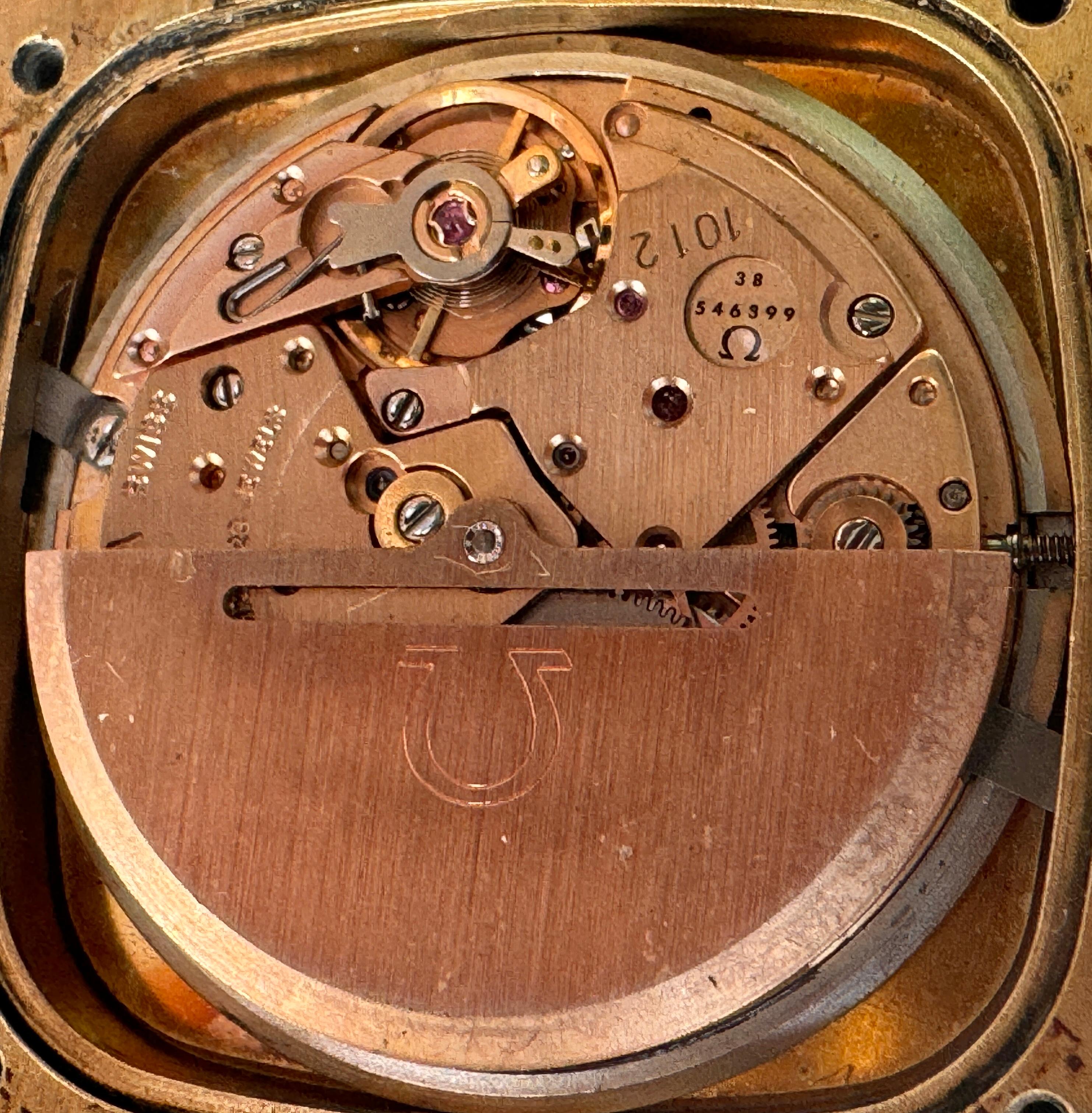 Omega Übergroßes TV-Zifferblatt sehr cooles retro automatisches Ref 1660138 6