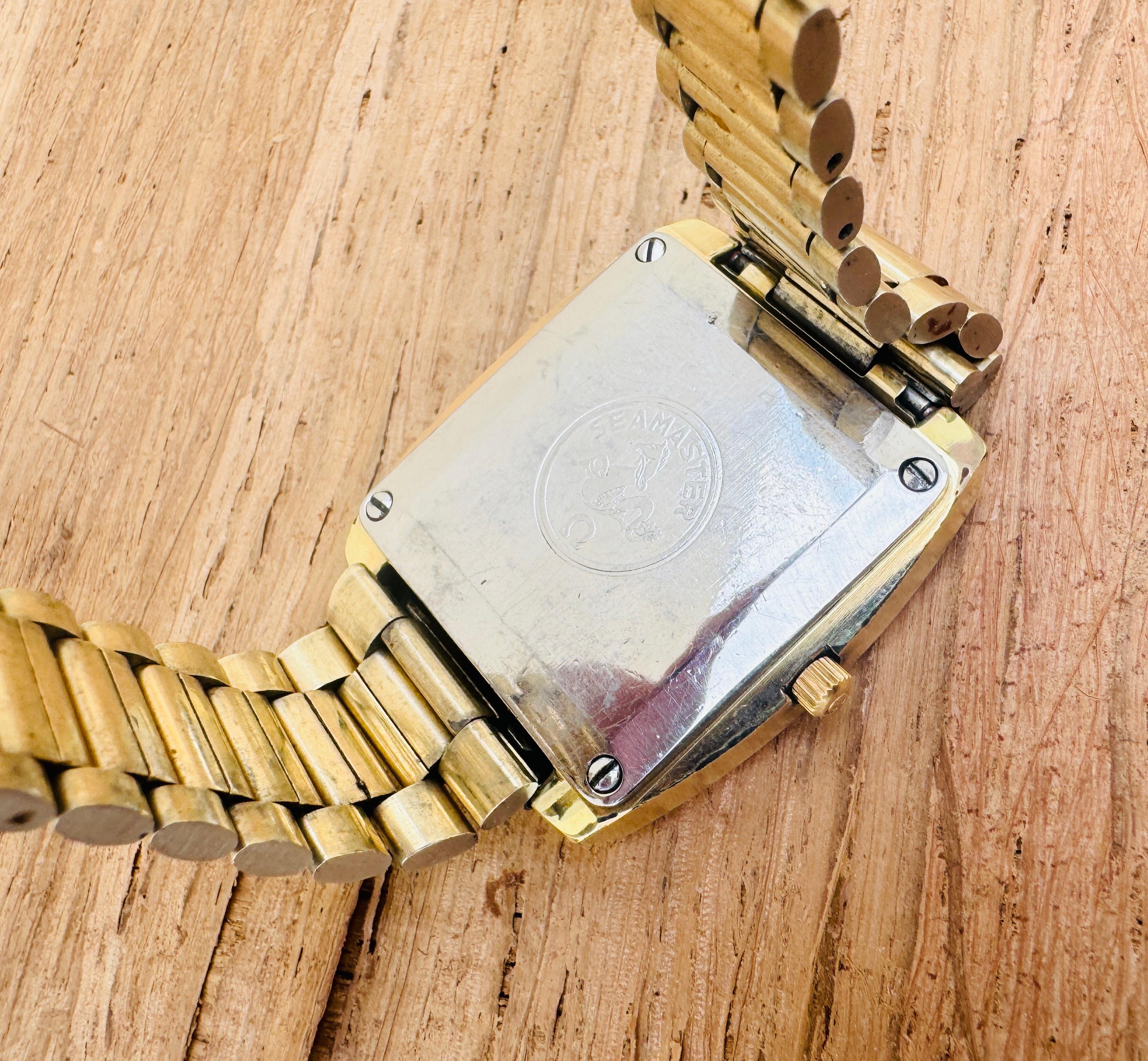 Omega Übergroßes TV-Zifferblatt sehr cooles retro automatisches Ref 1660138 4