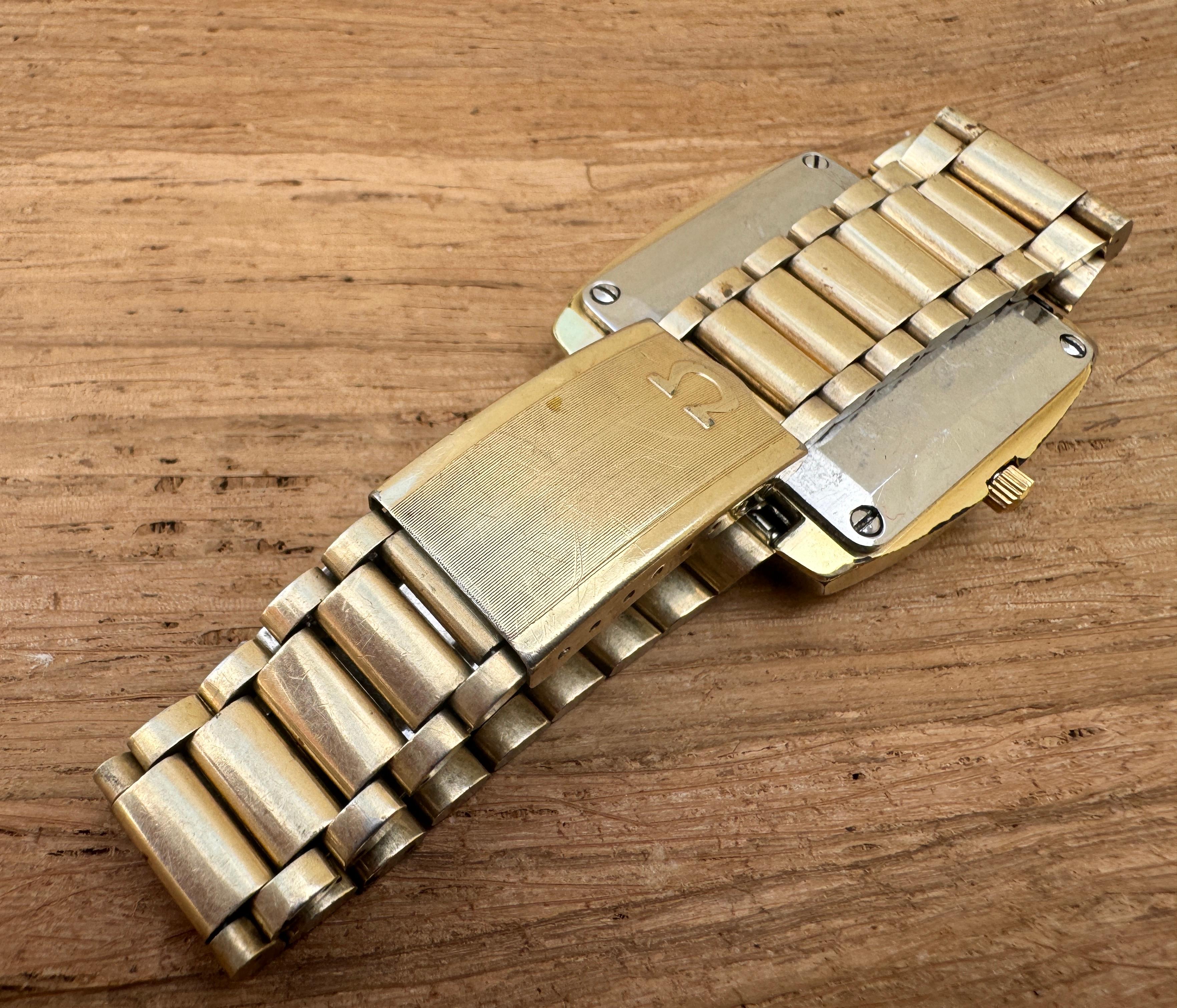 Omega Übergroßes TV-Zifferblatt sehr cooles retro automatisches Ref 1660138 5