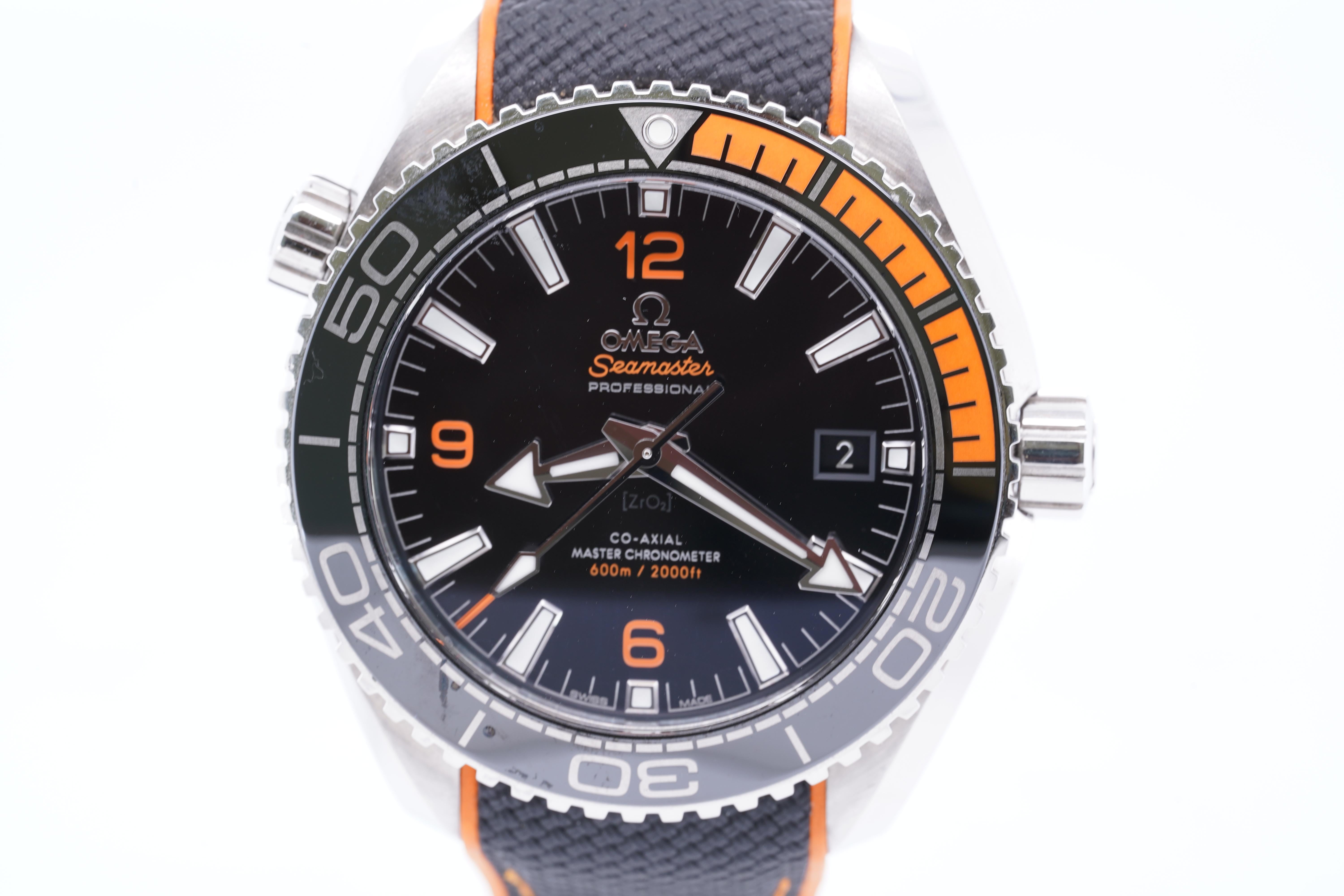 Omega Planet Ocean 600m Co Axial Master Chronometer w/ Box 5