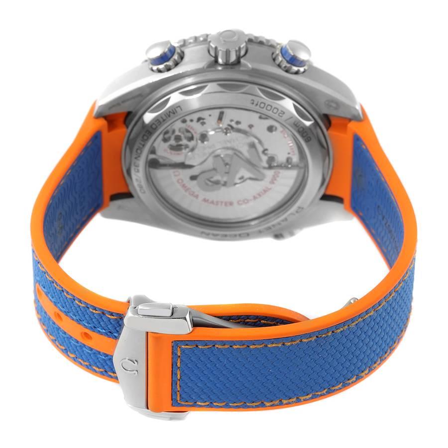 Omega Planet Ocean 600m Michael Phelps LE Uhr 215.32.46.51.04.001 Box-Karte im Angebot 3
