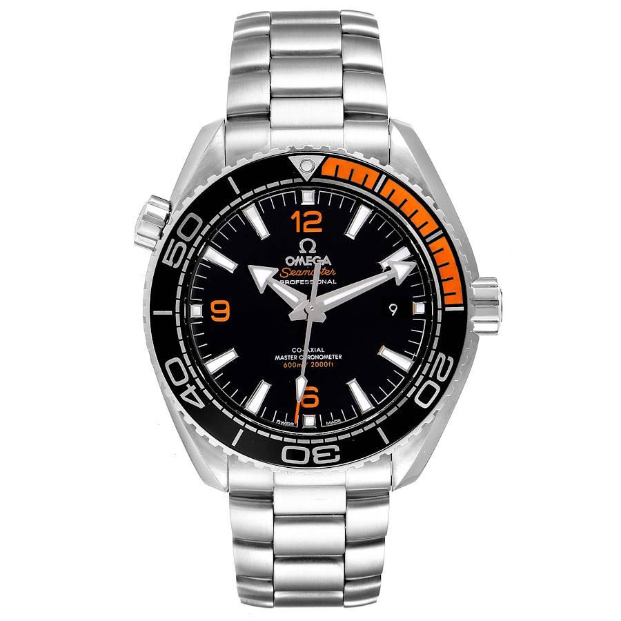omega seamaster planet ocean orange 