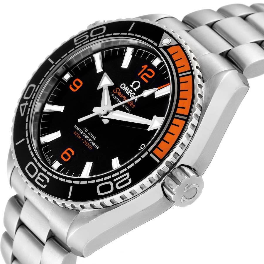 Omega Planet Ocean Black Orange Lünette Uhr 215.30.44.21.01.002 Boxkarte 1