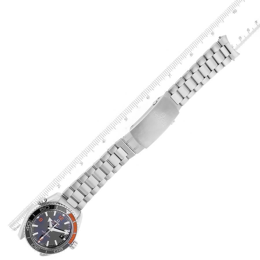 Omega Planet Ocean Black Orange Lünette Uhr 215.30.44.21.01.002 Boxkarte 4