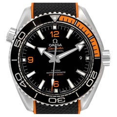 Omega Planet Ocean Black Orange Bezel Watch 215.32.44.21.01.001 Unworn