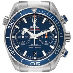 Omega Planet Ocean Chronograph Titanium Mens Watch 232.90.46.51.03.001 Box Card