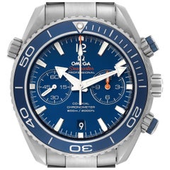Omega Planet Ocean Chronograph Titanium Mens Watch 232.90.46.51.03.001 Box Card