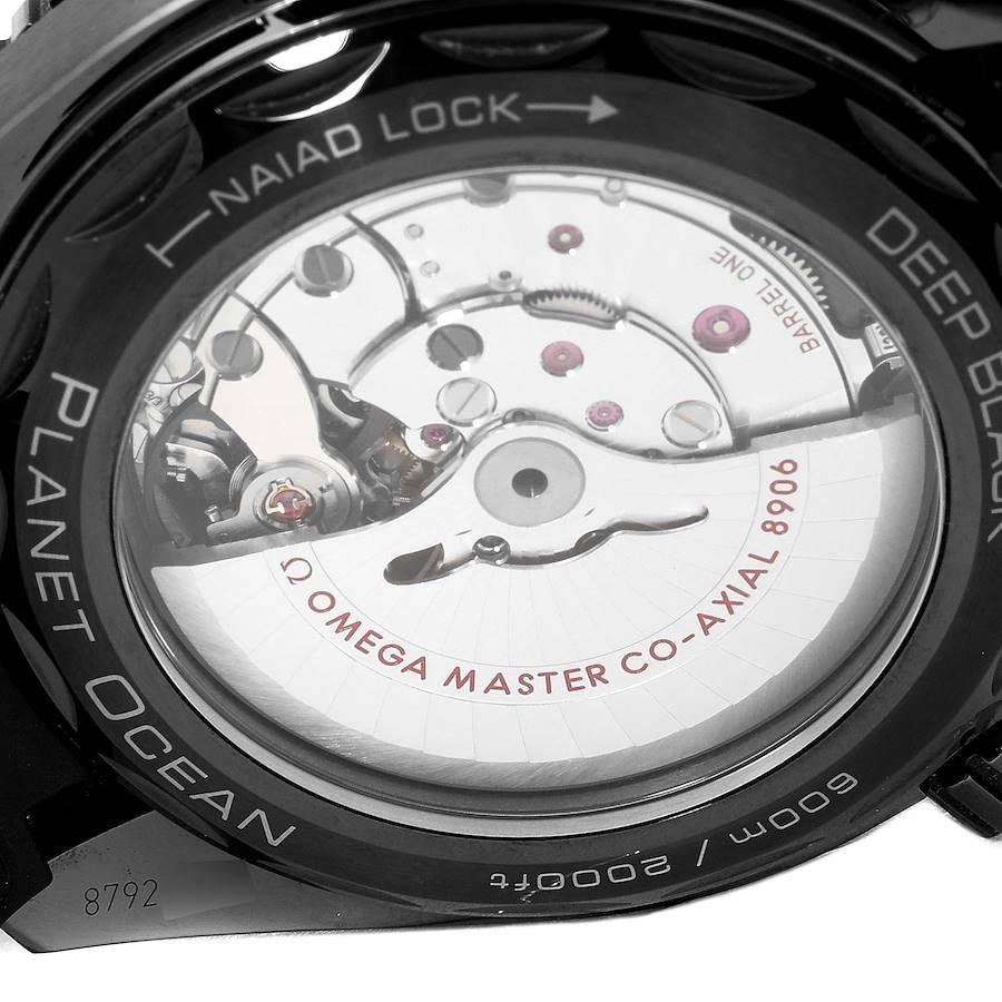 Omega Planet Ocean Deep Black Ceramic GMT Uhr 215.92.46.22.01.001 im Angebot 2
