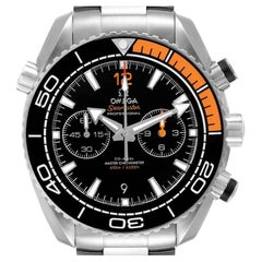 Used Omega Planet Ocean Master 600M Mens Watch 215.30.46.51.01.002 Box Card