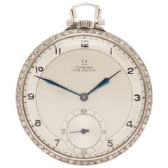 Omega Pocket Watch Platinum