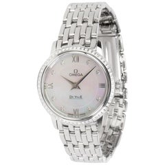 Omega Prestige 424.15.27.60.55.001, White Dial, Certified