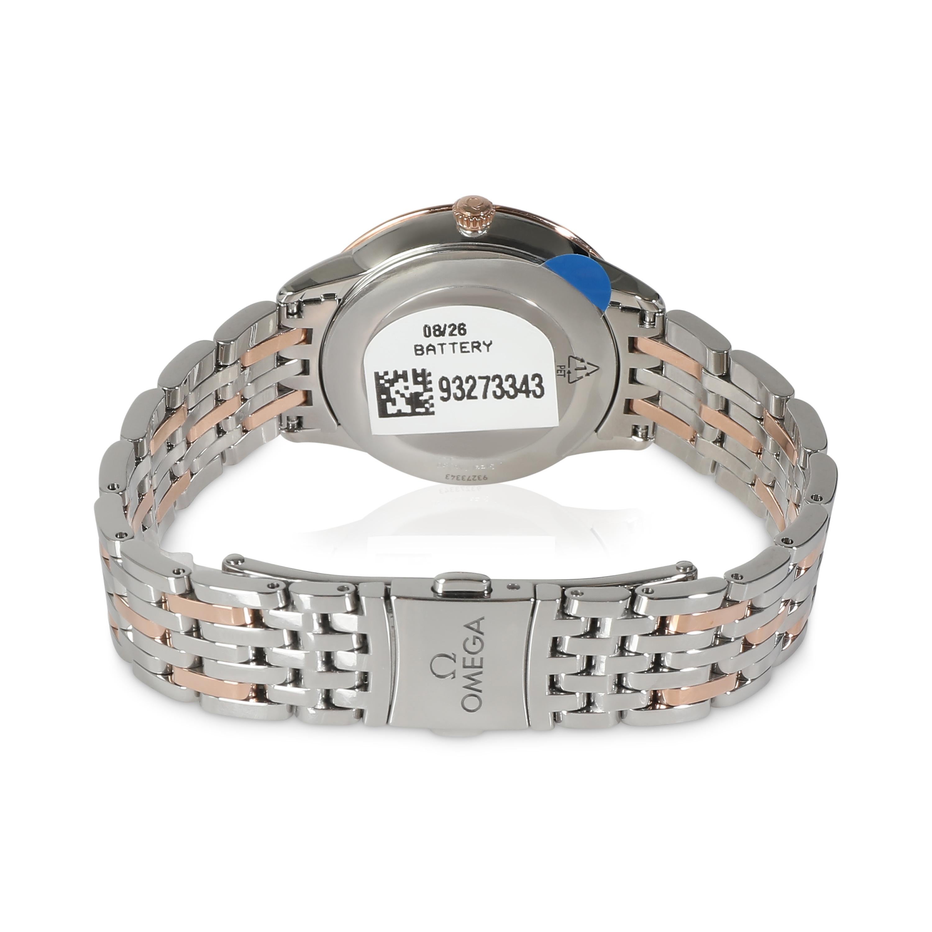 Omega Prestige 434.20.30.60.05.001 Montre pour femme  Acier inoxydable/or rose

SKU : 136324

DÉTAILS PRIMAIRES
Marque : Omega
Modèle : Prestige
Pays d'origine : Suisse
Type de mouvement : Quartz : Batterie
Année de fabrication : 2023
Année de