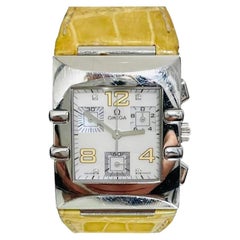 Omega Quadra Constellation Chronograph Diamond Watch