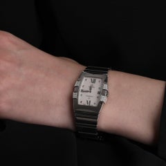 Omega Quadrella Constellation Mother Of Pearl & Diamond Watch