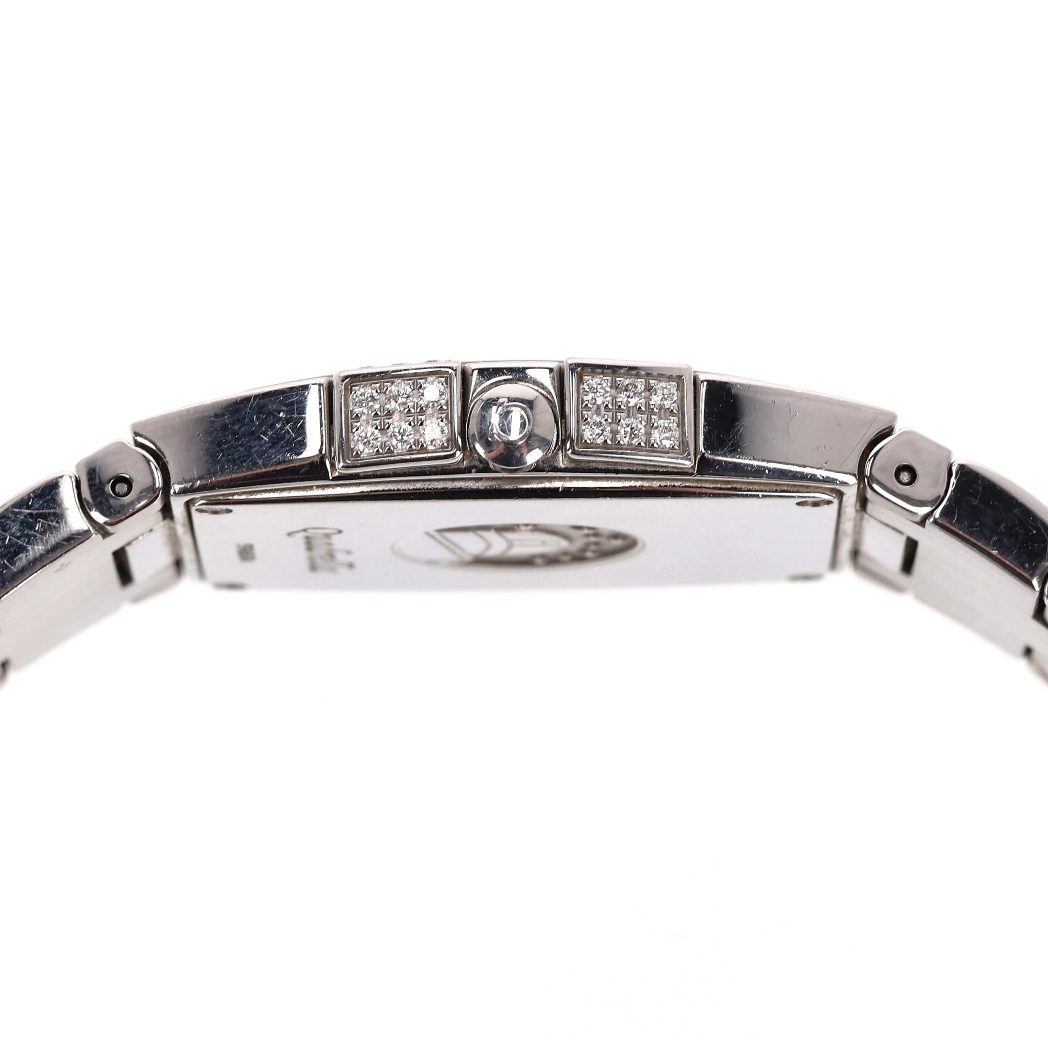 Omega Quadrella Constellation Mother Of Pearl & Diamond Watch 1