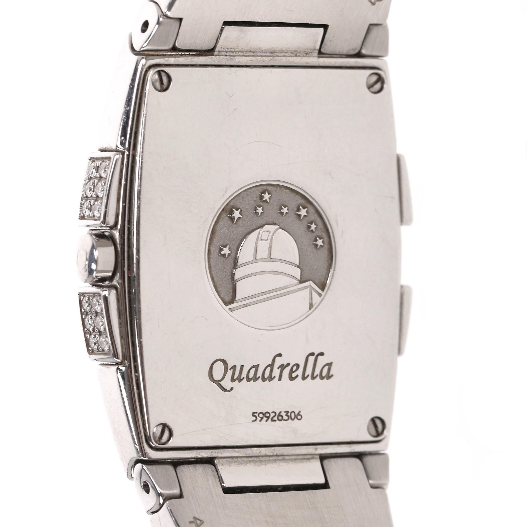 Omega Quadrella Constellation Mother Of Pearl & Diamond Watch 2