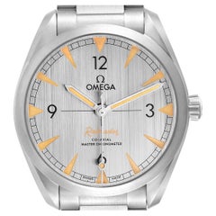 Used Omega Railmaster Chronometer Steel Mens Watch 220.10.40.20.06.001 Unworn