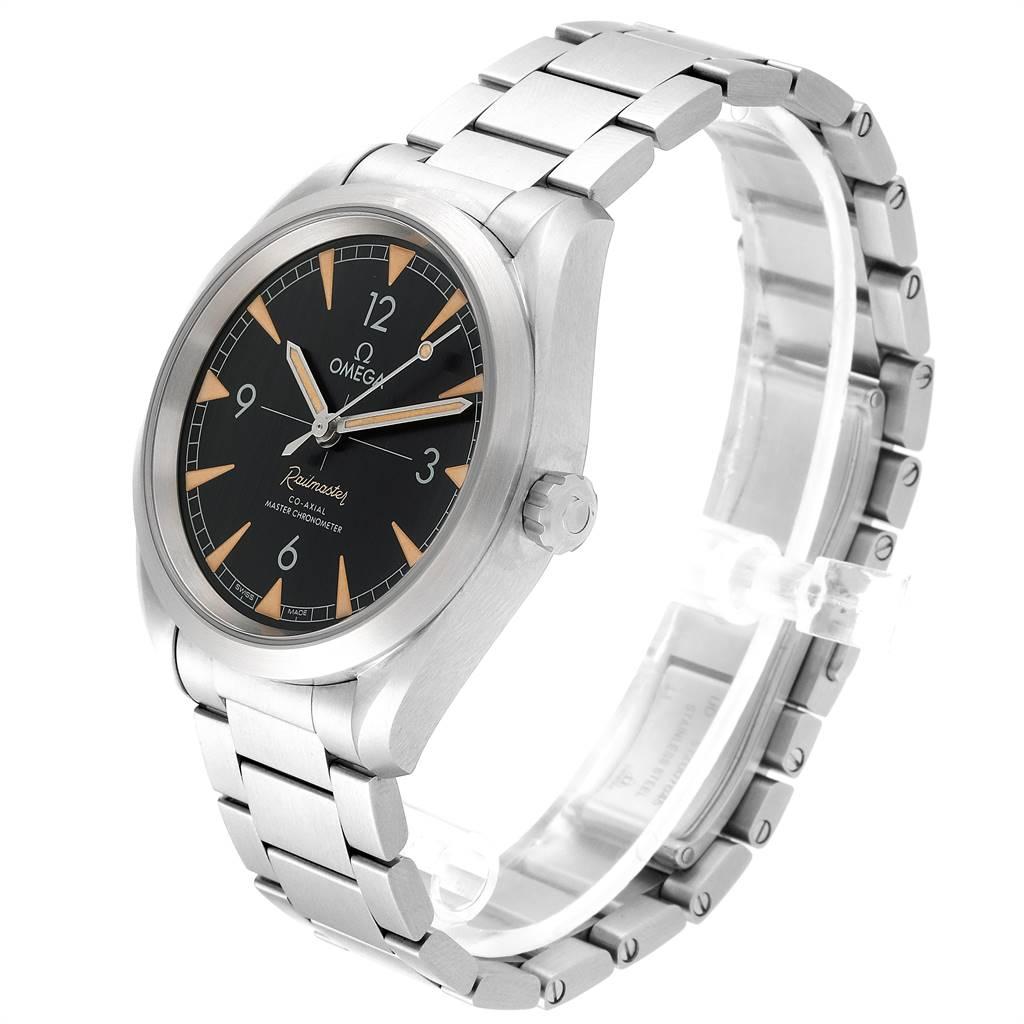 Men's Omega Railmaster Co-Axial Master Chronometer Watch 220.10.40.20.01.001 For Sale