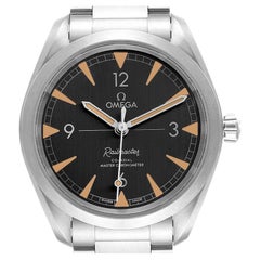 Omega Railmaster Co-Axial Master Mens Watch 220.10.40.20.01.001 Box Card