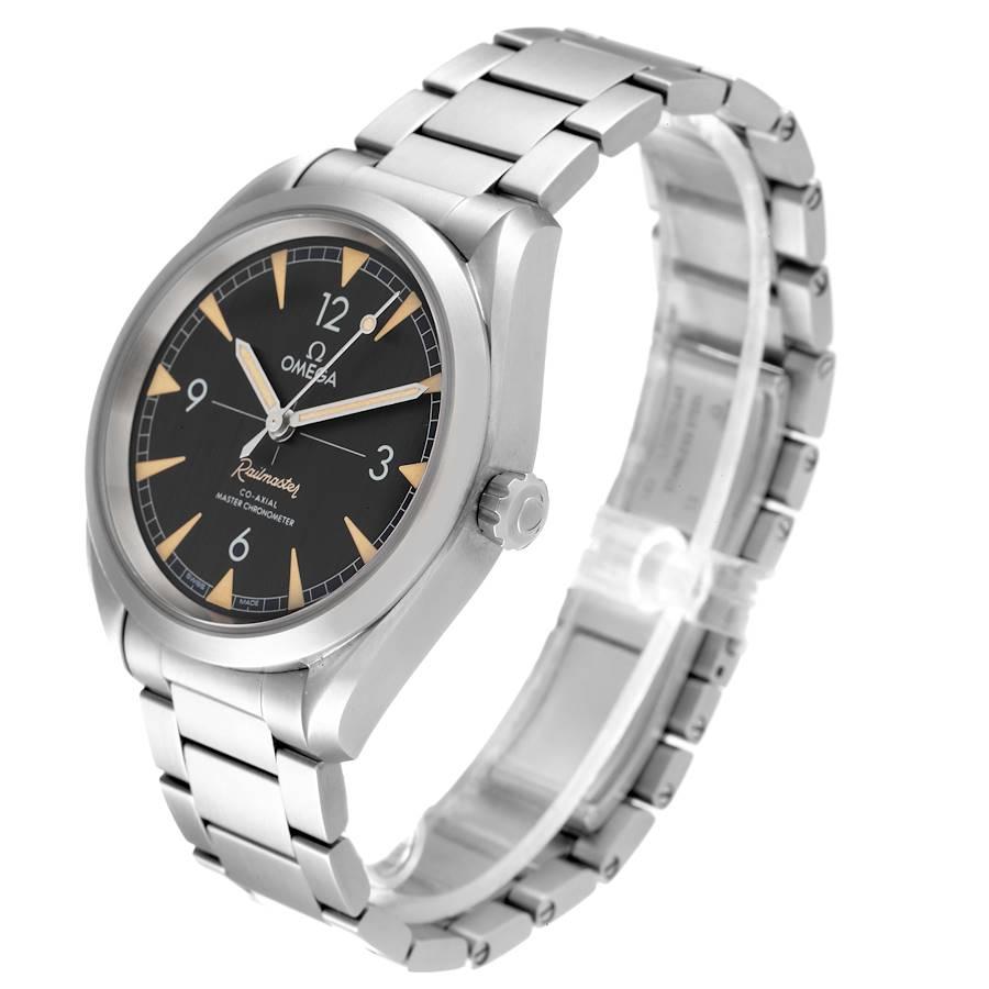 Omega Railmaster Co-Axial Master Herrenuhr 220.10.40.20.01.001 Ungetragen im Angebot 1