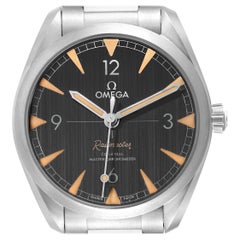Used Omega Railmaster Co-Axial Master Steel Mens Watch 220.10.40.20.01.001 Unworn