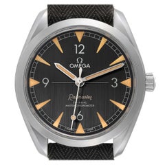 Used Omega Railmaster Co-Axial Master Steel Mens Watch 220.12.40.20.01.001 Unworn