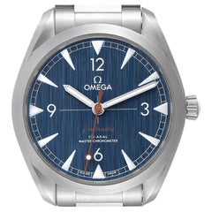 Omega Railmaster Master Chronometer Orologio Uomo Quadrante Blu 220.10.40.20.03.001