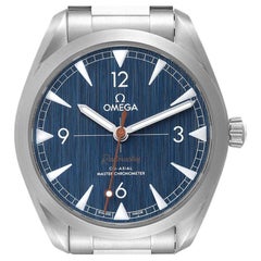 Omega Railmaster Master Chronometer Blaues Zifferblatt Herrenuhr 220.10.40.20.03.001