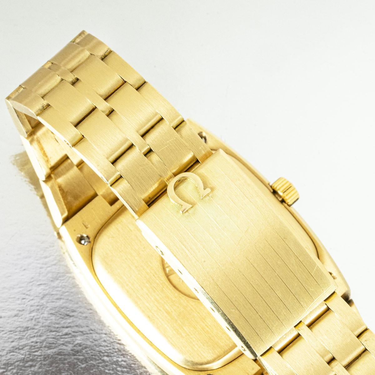 Omega Rare Constellation 'TV' Dark Green Spider Dial en vente 3