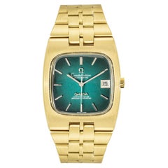Omega Rare Constellation 'TV' Dark Green Spider Dial