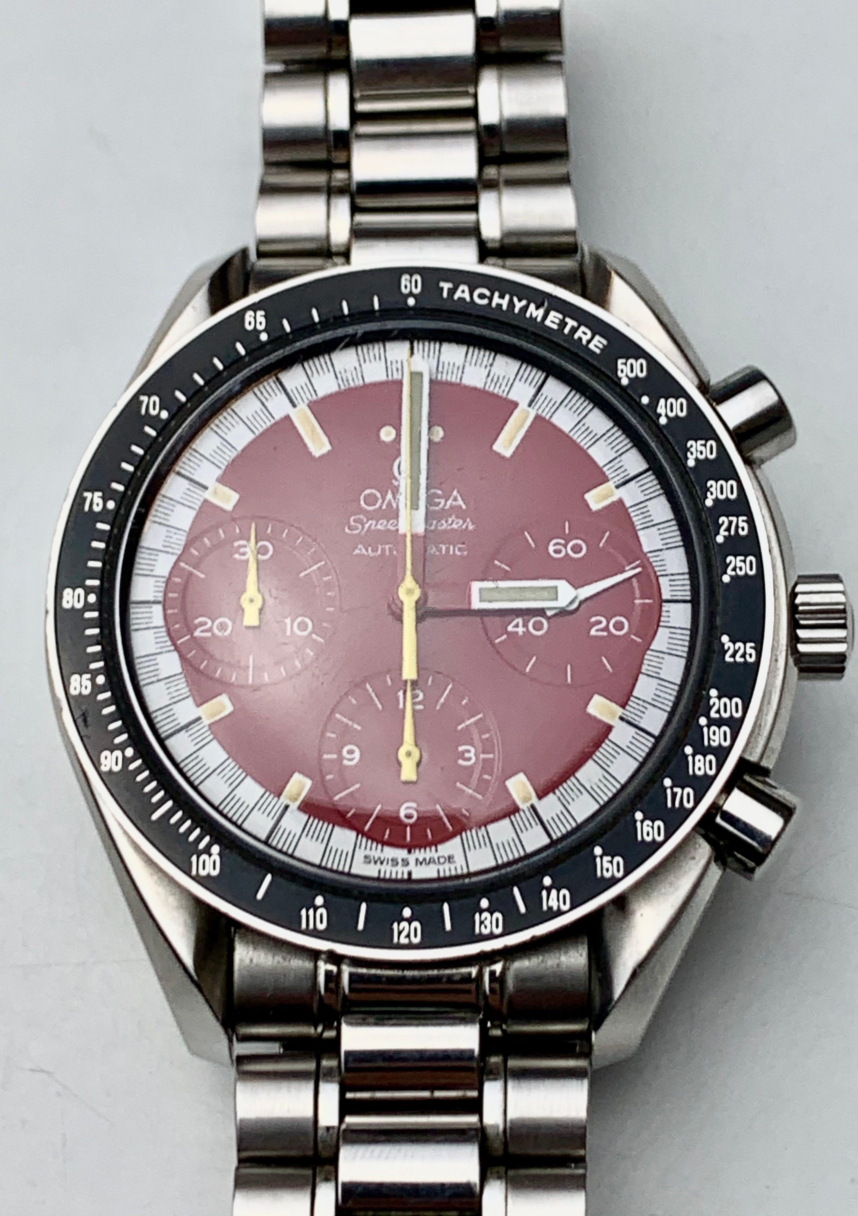 Omega Red Speedmaster Schumacher Watch 3510.61.00 1
