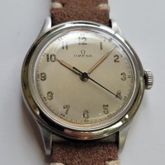 Omega ref 2179 Military 36mm Mens 1940s Vintage Manual Wind RA755