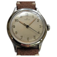 Omega ref 2179 Military 36mm Mens 1940s Vintage Manual Wind RA755