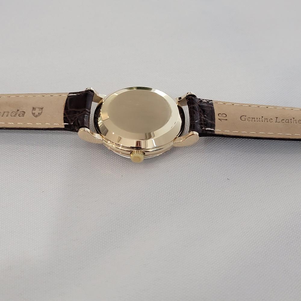 Omega Ref 2862 32mm Herren 1950s Gold gekappt Vintage Automatik RA656 im Angebot 7