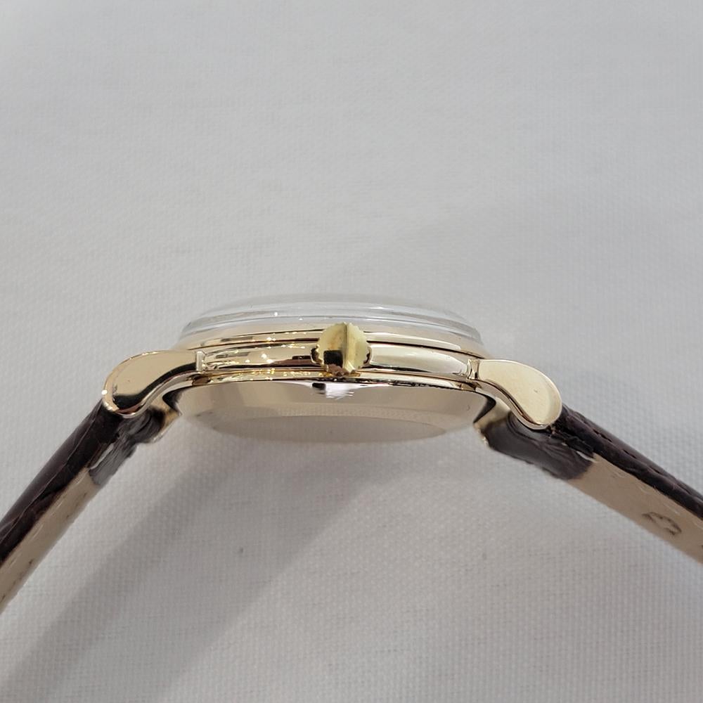 Omega Ref 2862 32mm Herren 1950s Gold gekappt Vintage Automatik RA656 im Angebot 6