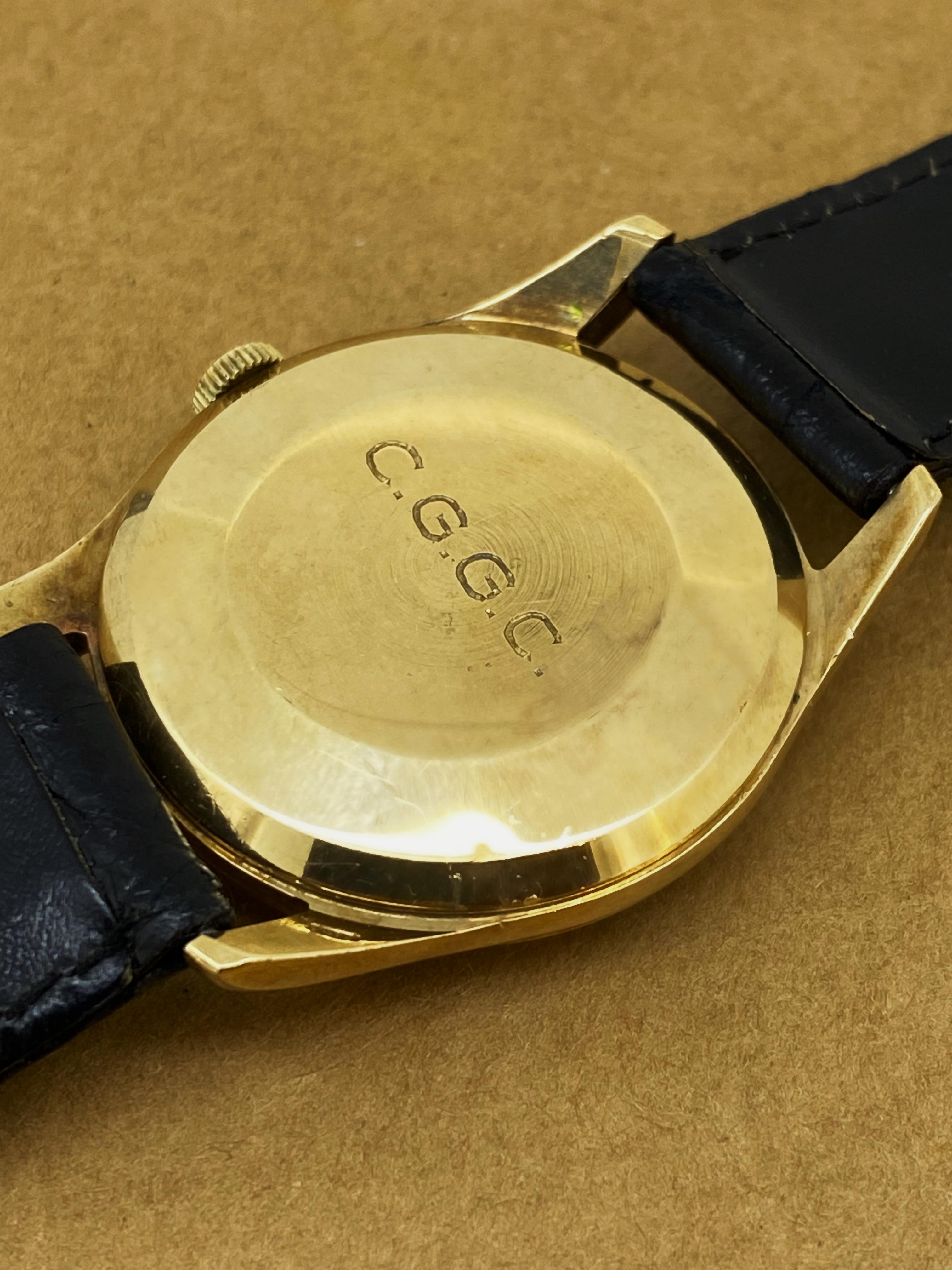 Omega ref 928 9K Yellow Gold Manual Cal 285 17-jewel Movement c1962 Mens' Watch For Sale 1