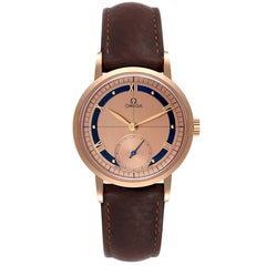 Omega Renaissance 1894 18k Rose Gold Limited Edition Mens Watch 5950.30.03