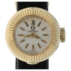 Omega Retro Ladies Watch - Yellow Gold 14k Manual