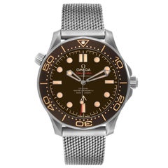 Omega Seamaster 007 Edition Titanium Mens Watch 210.90.42.20.01.001 Card
