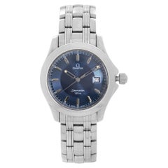 Omega Seamaster 120 Stainless Steel Blue Dial Mens Quartz Watch 2511.81.00