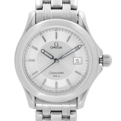 Omega Seamaster 120M Stainless Steel Silver Dial Quartz Mens Watch 1961501