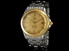 Omega Seamaster 120M Divers Automatic SS & 18K Gold Watch - Mint with Boxes