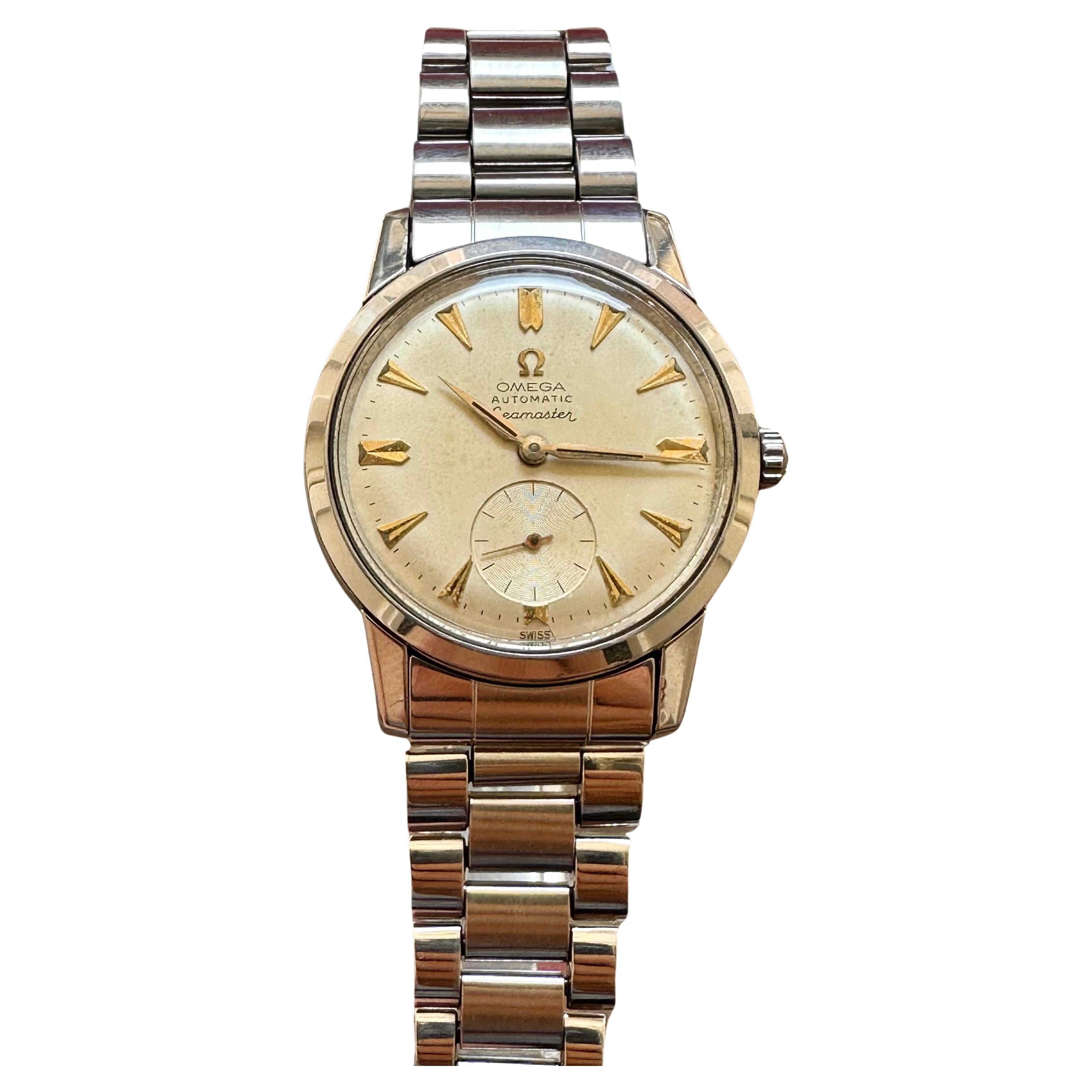 Omega Seamaster 14767-61 Seltene Vintage 50'S Uhr im Angebot