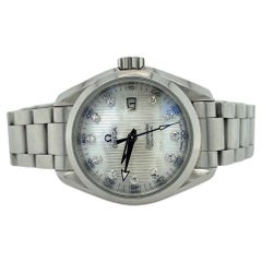 Omega Seamaster 150M Ladies Aqua Terra Diamond Dial Full Set