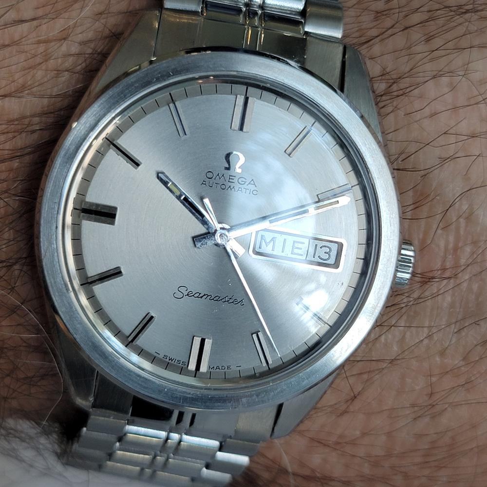 Omega Seamaster 166 032 37mm Mens 1960s Day Date Automatic All Original RA663 en venta 10